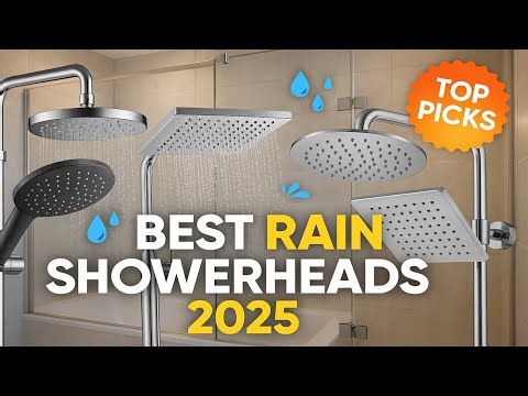 Top 5 Best Rain Showerheads 2026 | Luxury, High-Pressure & Spa-Style Showerhead Reviews