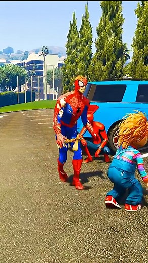 Scary Chucky zombie vs Spider-Man | horror spiderman vs Hulk | Marvel animation | HULK toys | Gangster Gaming