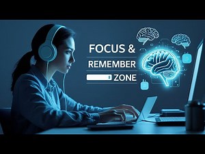 Music for Working Concentration and Focus Memory | Boost Brain Power!