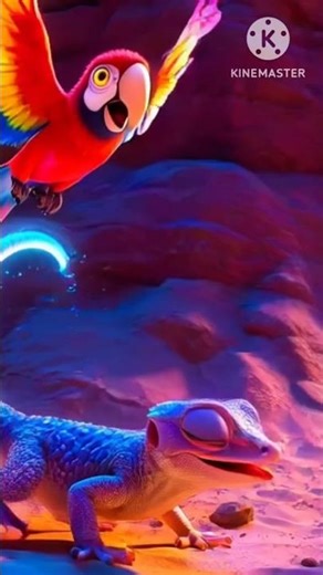 the glowtail gecko rescue adventure | AJJU AI TOONS