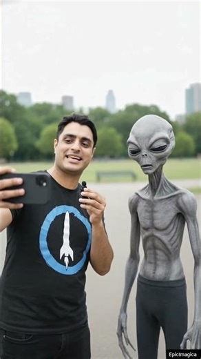 Dosto… yeh alien abhi abhi earth pe aaya hai