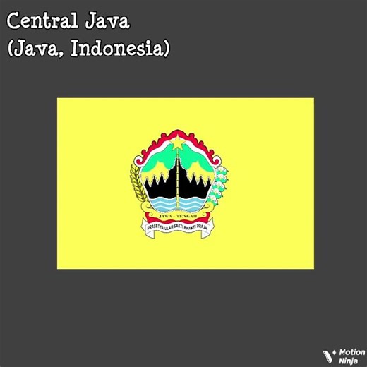 Flag Band: Six Indonesian Provinces in Java and Bali (requested by @RepublicElbertOfficial )
