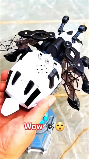 Remote control spider unboxing and test 🕷️ 😱 #spider #toys #unboxing