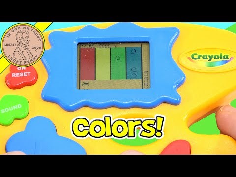 2004 Crayola My First Electronic Handheld Game