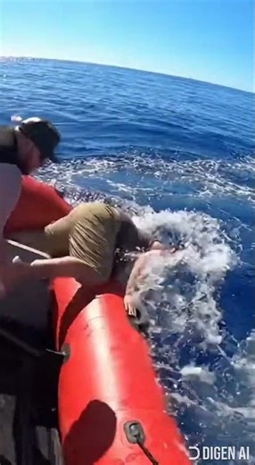 “Shark Attacks Fishermen”