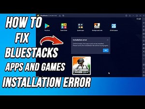 Installation error problem How to fix in bluestacks | how to fix bluestacks not installing Games