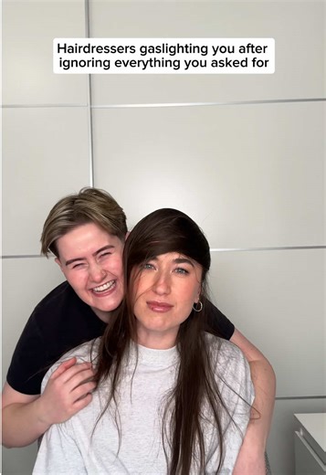 I think what @Beth meant was ‘thanks I love it!!! 🤩 ‘ #pov #comedy #skit #hair #hairdresser