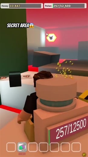 I FOUND A SECRET PASSAGE 😱 #roblox #beeswarm #gaminghighlights