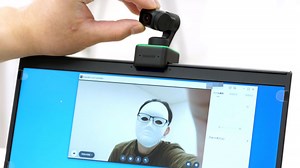 I tried all 4 methods of enabling the 4K webcam ``Insta360 Link'' ``function to keep projecting in the center even if the subject moves''