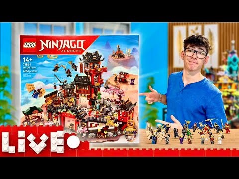 🔴 LEGO Ninjago 2026 THE OLD TOWN | LIVE BUILD 🔴