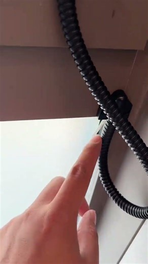 smart film installed at bathroom.Just a click of button, privacy.Ultra clear glass window.