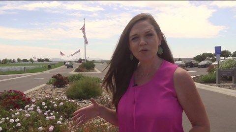 Man decommissions, repurposes flags at Miramar National Cemetery