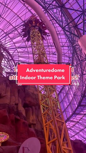 The Adventuredome Indoor Theme Park in Las Vegas, Nevada