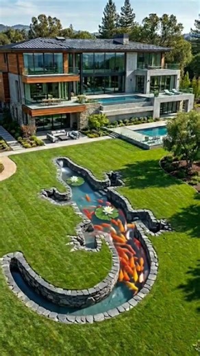 I built a secret alligator luxury bar pool in my backyard #oddlysatisfying #art #painting #shorts