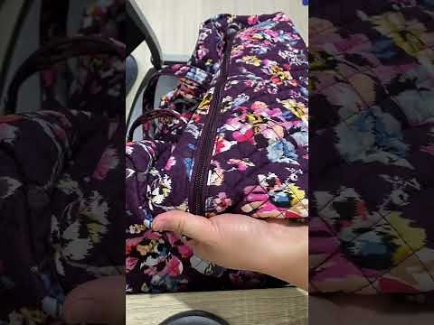 How to wash a Vera Bradley quilted duffle bag