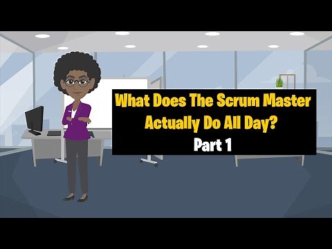 🤷‍♀️ What Does The Scrum Master Actually Do All Day Part 1 (Through Visuals)