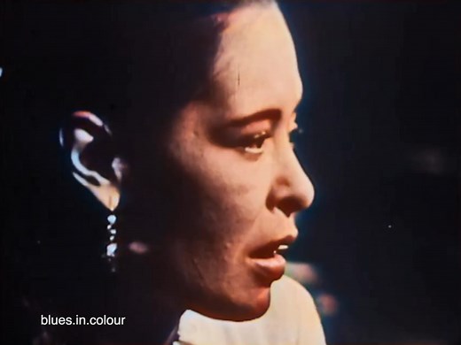 Billie Holiday - 'Fine & Mellow' live [Colourised] 1957 "Fine and Mellow" is a jazz standard written by Billie Holiday, who first recorded it on April 20th, 1939 on the Commodore label. It is a blues lamenting the bad treatment of a woman at the hands of "my man". Watch the full 7 minute colourised video in HD on my YouTube channel, links in the bio! I don't make anything colourising and putting these videos together so please support the channel with the tip link here if you can its greatly app