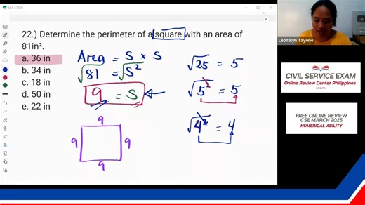 17K views · 345 reactions |  Civil Service Exam Review 2025: Numerical Ability by Coach Leonalyn!  Enrollment is now open for Civil Service Exam Intensive Coaching via ZOOM. Limited slots available, so don’t wait to secure your spot!  Message us for inquiries and more details. Let’s make your dreams a reality—see you there, future CSE Passer! ❤️ | ORC Online Review PH | Facebook
