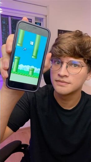 QUEBREI O RECORDE DO FLAPPY BIRD #shorts