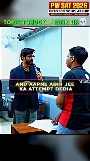 Ritik sir shocked Jee Result out💀 #viral #shorts #motivation #ritiksir #emotional #aura #fyp
