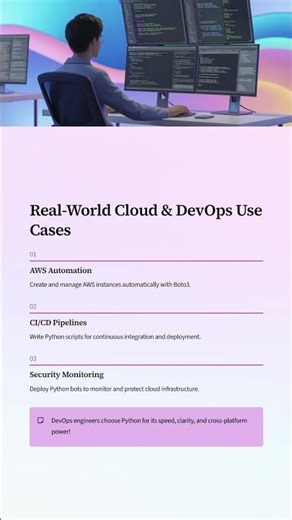 ☁️ How Python Makes Cloud and DevOps Work Easier | Automation for Engineers | DURGASOFT