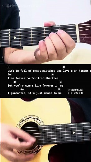 You're Gonna Live Forever In Me - John Mayer | Guitar Chords Tutorial For Beginners #guitarlesson