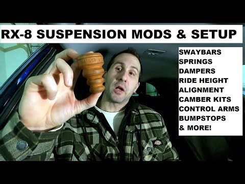 MAZDA RX-8 SUSPENSION MODS AND SETUP