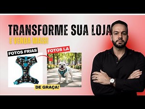 Crie Fotos de Produtos Pet com IA (GRÁTIS) e Venda Mais Hoje!