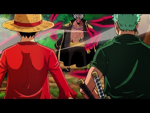 Luffy and Zoro Meet Rocks D. Xebec for the First Time
