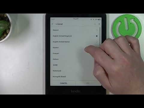 Amazon Kindle Paperwhite 11th Generation - How To Change System Language