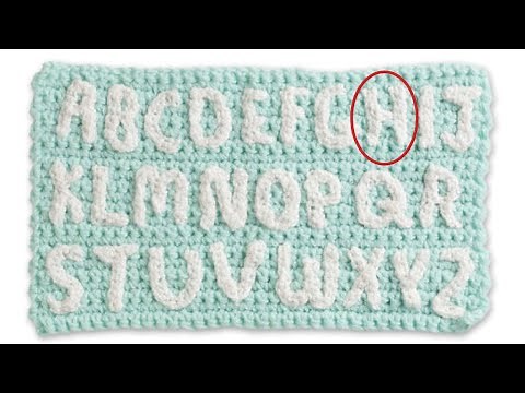 Letter H: A to Z In Crochet Alphabet | EASY | The Crochet Crowd