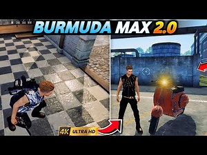 New Map Bermuda Max 2.0 Play 😲 Ultra 4K Graphics | Free Fire Max 2.0