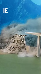 The Hongqi Bridge in Sichuan collapsed before opening, exposing engineering flaws and geological instability concerns. | Interesting Engineering