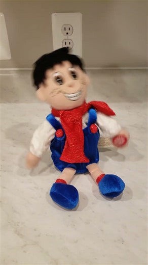 Dan Dee Singing Christmas Boy Doll - "All I want for Christmas is my two front teeth"