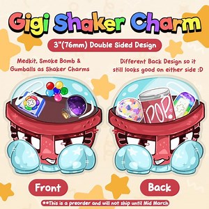 Gigi the Gachapon Shaker Charm | Dandy Roblox | PREORDER - Etsy