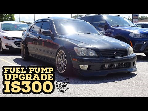 Lexus IS300 Fuel Pump Upgrade / Replacement - Part 1