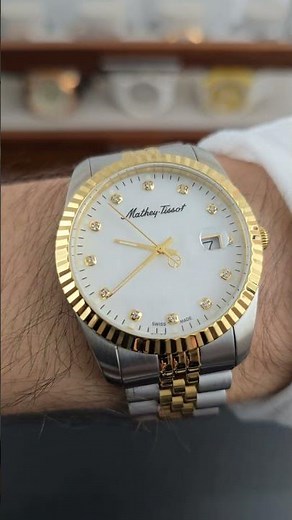 Mathey-Tissot "Mathy II" H710BI - Mother of Pearl Dial | On the Wrist