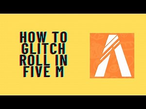 HOW TO GLITCH ROLL IN FIVEM! (EASY)