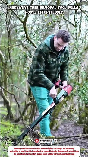 Innovative Tree Removal Tool Pulls Roots Effortlessly