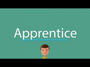 Apprentice pronunciation