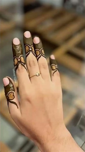 simple and easy finger tips mehndi design💡#shorts#mehndi#hennatattoodesign#trending#ramadanmubarak