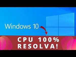 CPU 100% de uso como resolver? Windows 10