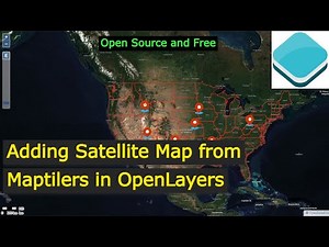 How To Add Satellite Map From Maptiler To OpenLayers Map