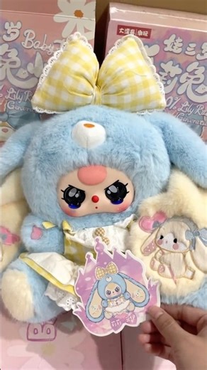 Unboxing Baby Three Lily Rabbit - 400 Percent Adorable! #unboxing #babythree #blindbox
