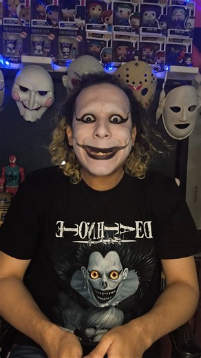 Ryuk Makeup Death Note 💀 - #deathnote #cosplay #makeup #deathnotecosplay