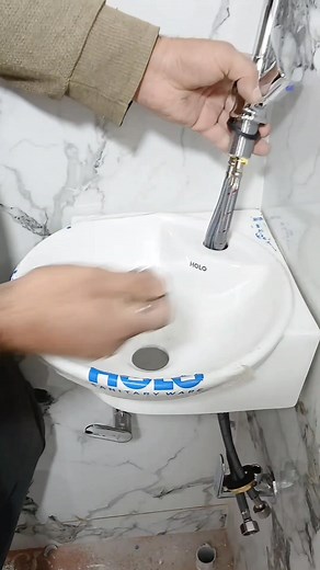 2M views · 10K reactions | Lack of space doesn't stop me to include a hand wash basin! | Plumbing Ideas | Facebook