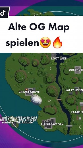 So könnt ihr die alte OG Fortnite Map spielen🤩🔥 #fortnite #fortniteclips #fürdich #gaming #fn