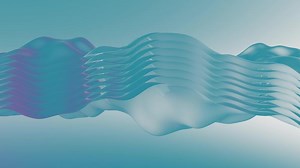 a wave of blue waves on a blue background