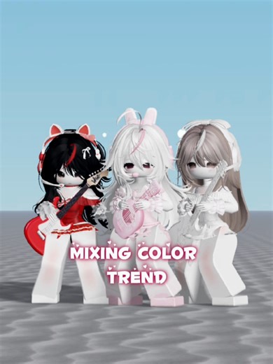 Mixing Colors Trend in Roblox: A Fun Collaboration