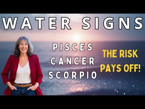 Water Signs 🌊 Taking a Risk Pays Off — Even If Not Everyone Agrees ✨ Cancer • Scorpio • Pisces Tarot